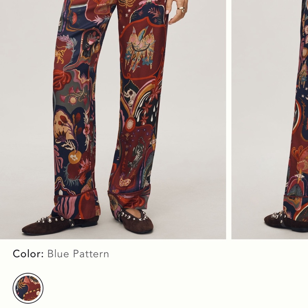 FARM Rio Multicolor Printed Straight-Leg Pants - Picture 2 of 6